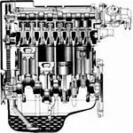 Комплект прокладок двигателя (нижний) GUARNITAUTO BS88293