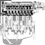 Комплект прокладок двигателя (нижний) GUARNITAUTO BS88288