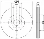 Тормозной диск TEXTAR BS140294