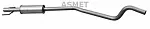 Резонатор глушителя ASMET BS60134