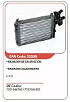Радиатор отопителя печки ASAM BS117259