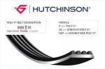  Ремень генератора HUTCHINSON 212459 BS204285