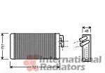 Радиатор отопителя печки VAN WEZEL BS117229
