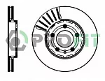 Тормозной диск PROFIT BS135507
