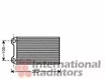 Радиатор печки VAN WEZEL BS118093