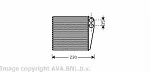 Радиатор печки AVA BS118659