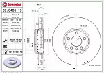 Тормозной диск BREMBO BS140297
