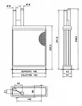 Радиатор отопителя печки NRF BS117273